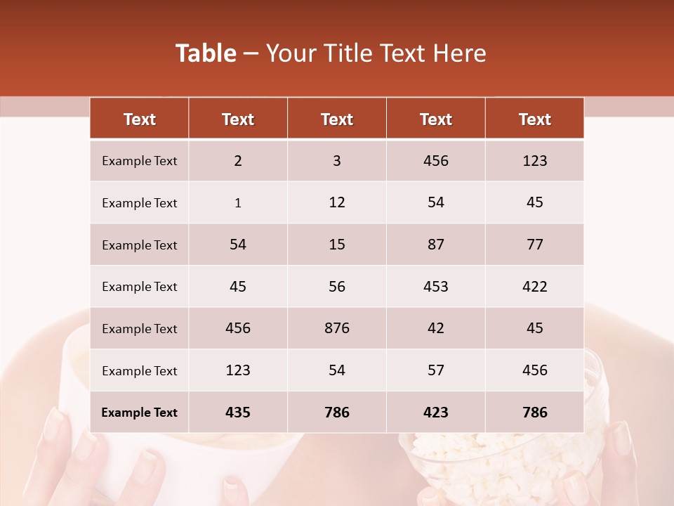 Mask Ingredients Remedy PowerPoint Template