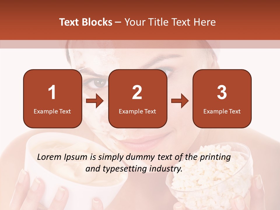 Mask Ingredients Remedy PowerPoint Template