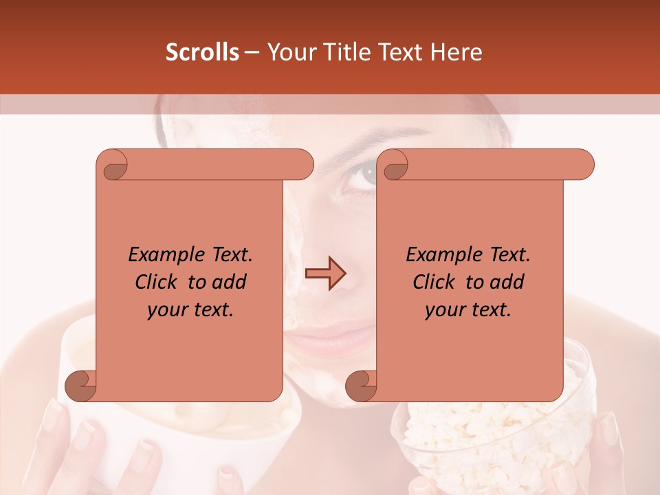 Mask Ingredients Remedy PowerPoint Template