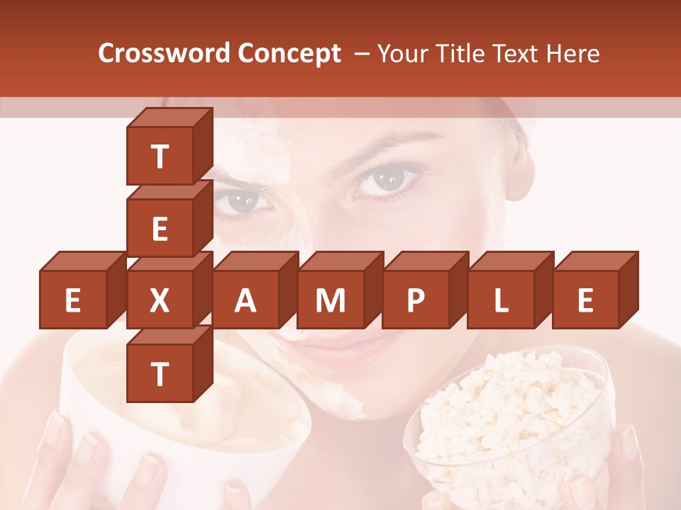 Mask Ingredients Remedy PowerPoint Template