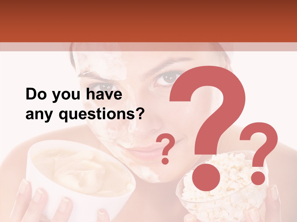 Mask Ingredients Remedy PowerPoint Template