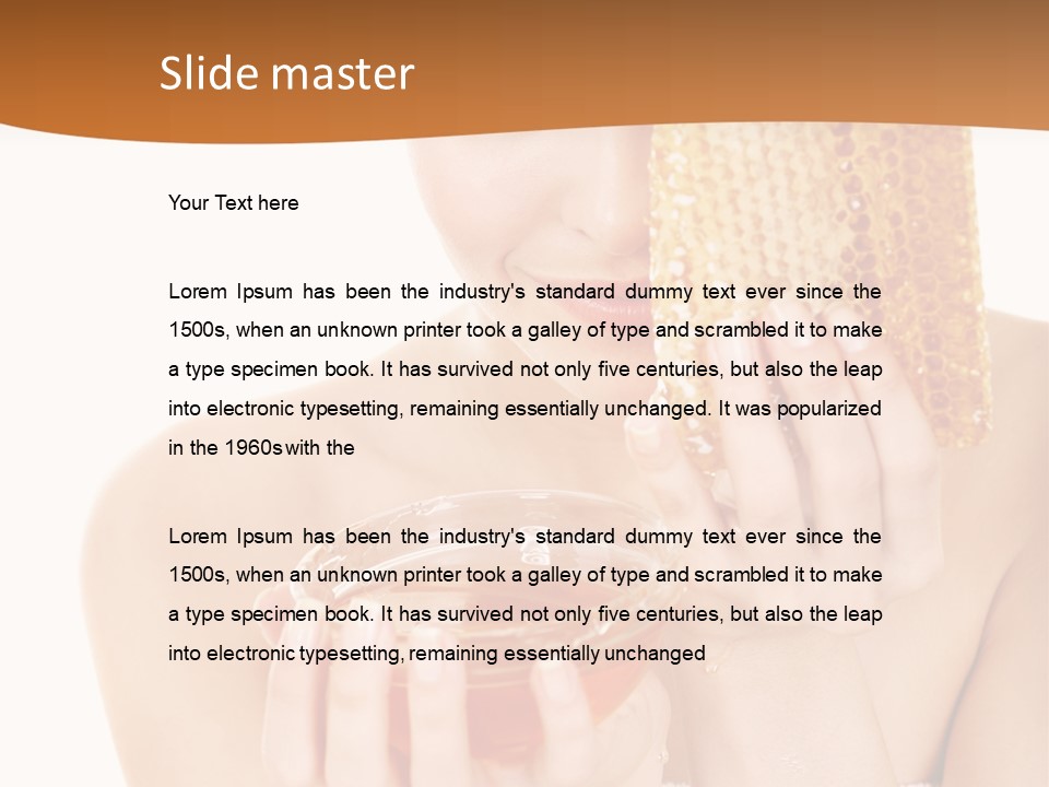 Beauty Care Mask PowerPoint Template