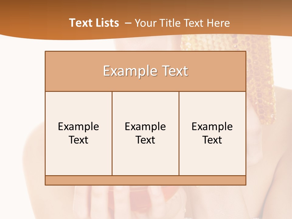 Beauty Care Mask PowerPoint Template