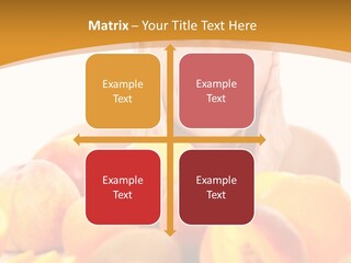 Exfoliate Beauty Apricot PowerPoint Template