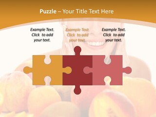 Exfoliate Beauty Apricot PowerPoint Template