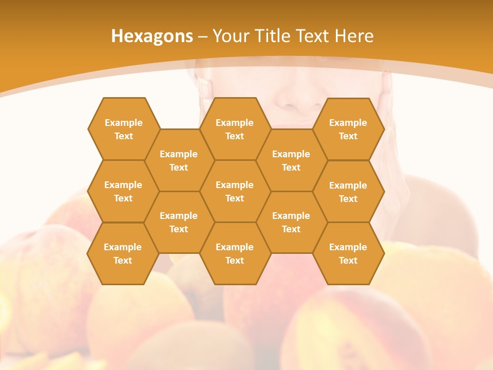 Exfoliate Beauty Apricot PowerPoint Template