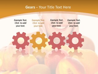 Exfoliate Beauty Apricot PowerPoint Template