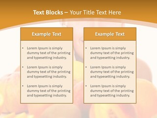 Exfoliate Beauty Apricot PowerPoint Template