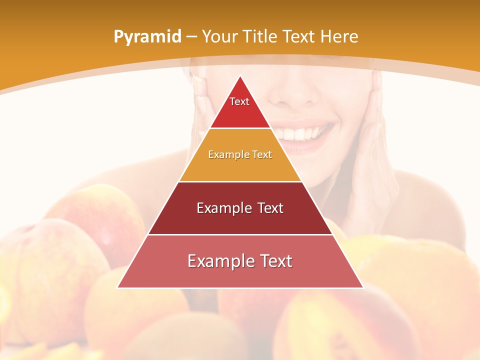 Exfoliate Beauty Apricot PowerPoint Template