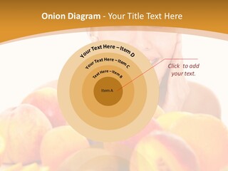 Exfoliate Beauty Apricot PowerPoint Template