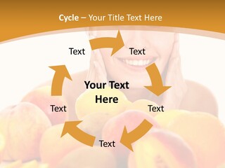 Exfoliate Beauty Apricot PowerPoint Template