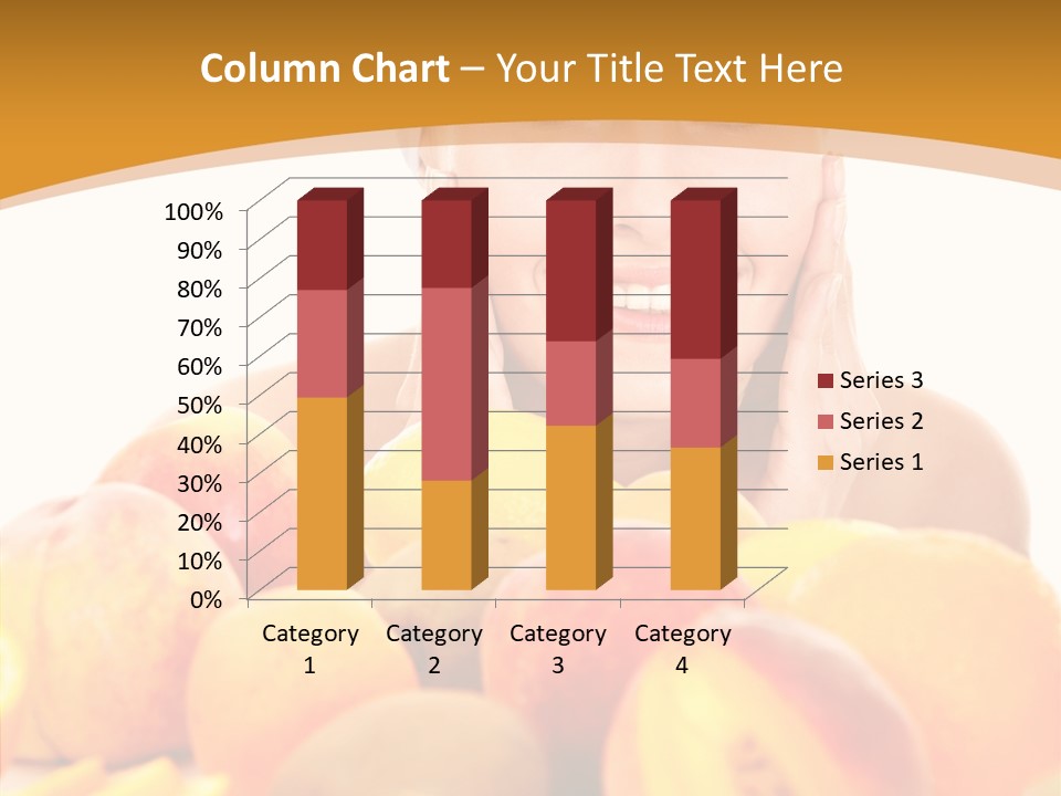Exfoliate Beauty Apricot PowerPoint Template