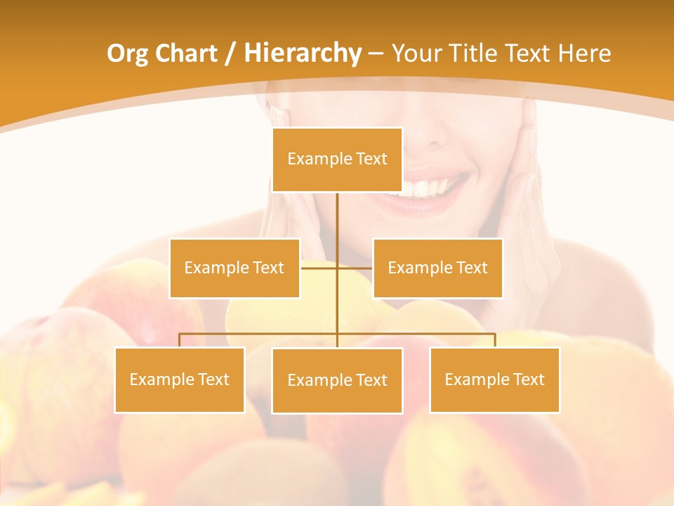 Exfoliate Beauty Apricot PowerPoint Template