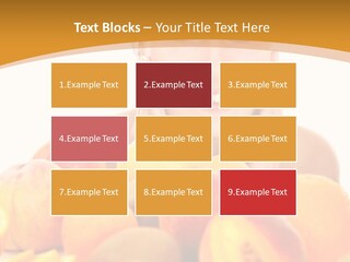 Exfoliate Beauty Apricot PowerPoint Template