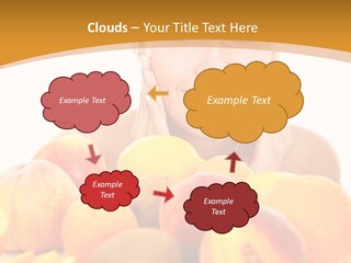 Exfoliate Beauty Apricot PowerPoint Template
