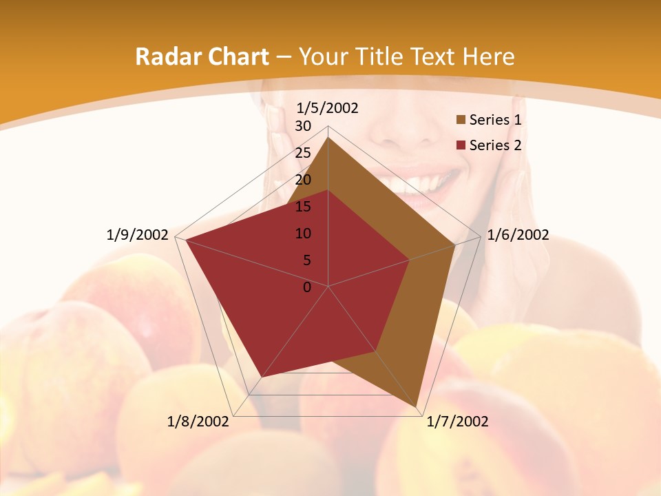 Exfoliate Beauty Apricot PowerPoint Template