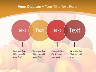 Exfoliate Beauty Apricot PowerPoint Template