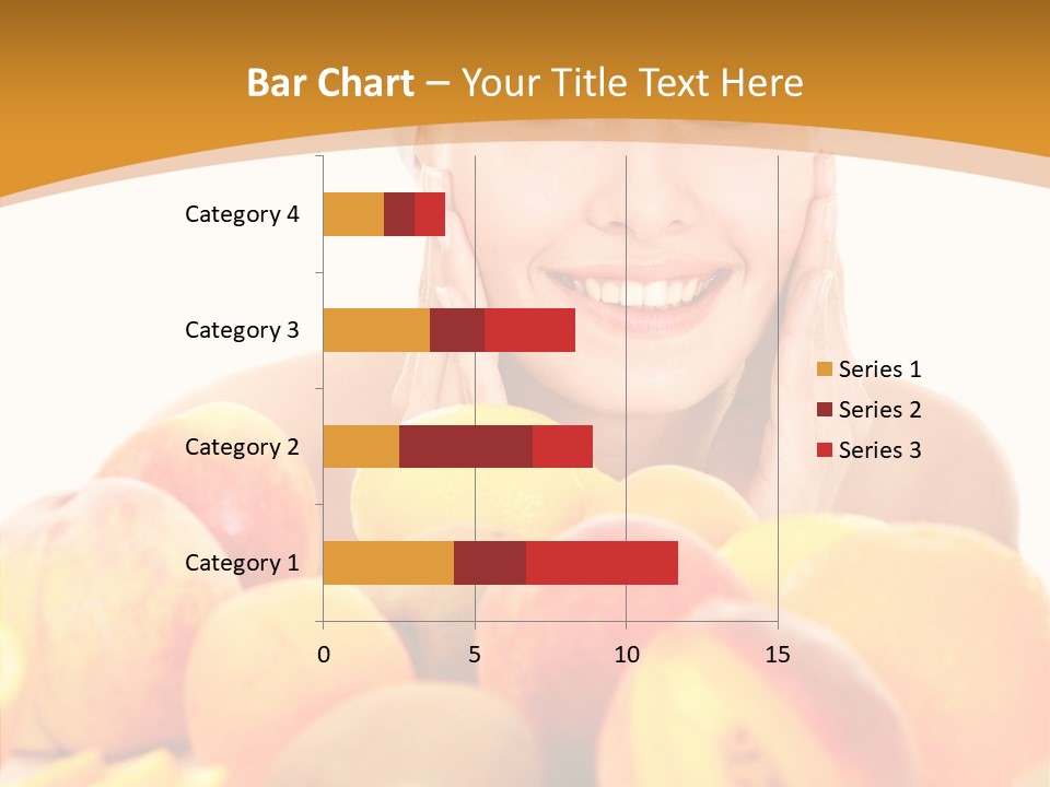 Exfoliate Beauty Apricot PowerPoint Template