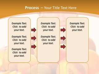 Exfoliate Beauty Apricot PowerPoint Template