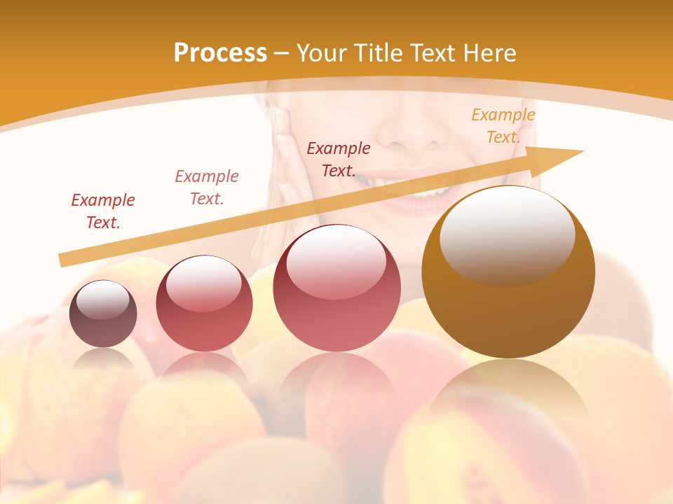 Exfoliate Beauty Apricot PowerPoint Template