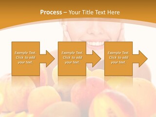 Exfoliate Beauty Apricot PowerPoint Template