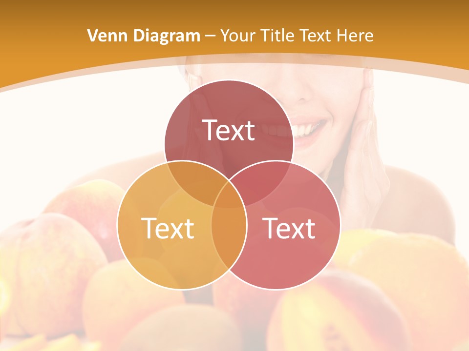 Exfoliate Beauty Apricot PowerPoint Template