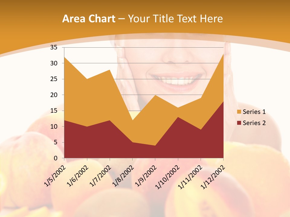 Exfoliate Beauty Apricot PowerPoint Template