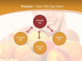 Exfoliate Beauty Apricot PowerPoint Template