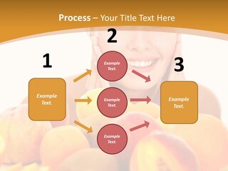 Exfoliate Beauty Apricot PowerPoint Template