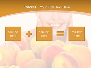 Exfoliate Beauty Apricot PowerPoint Template