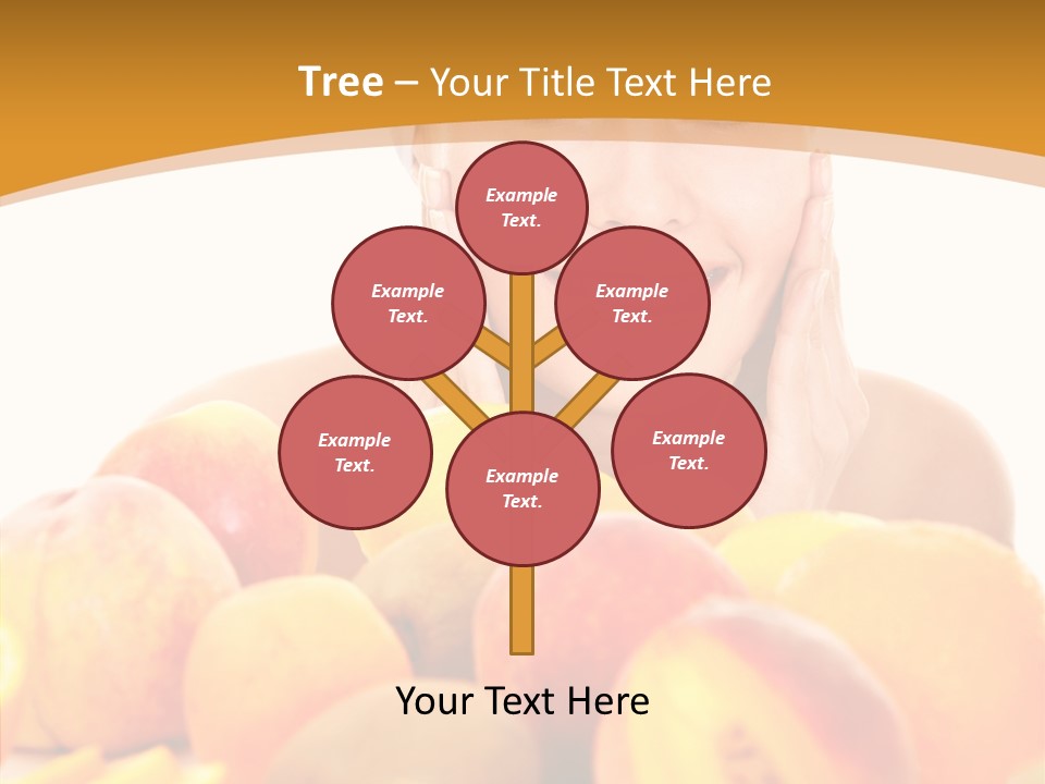 Exfoliate Beauty Apricot PowerPoint Template