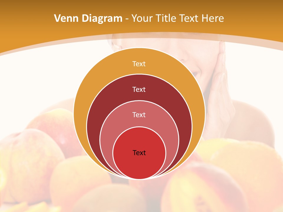 Exfoliate Beauty Apricot PowerPoint Template