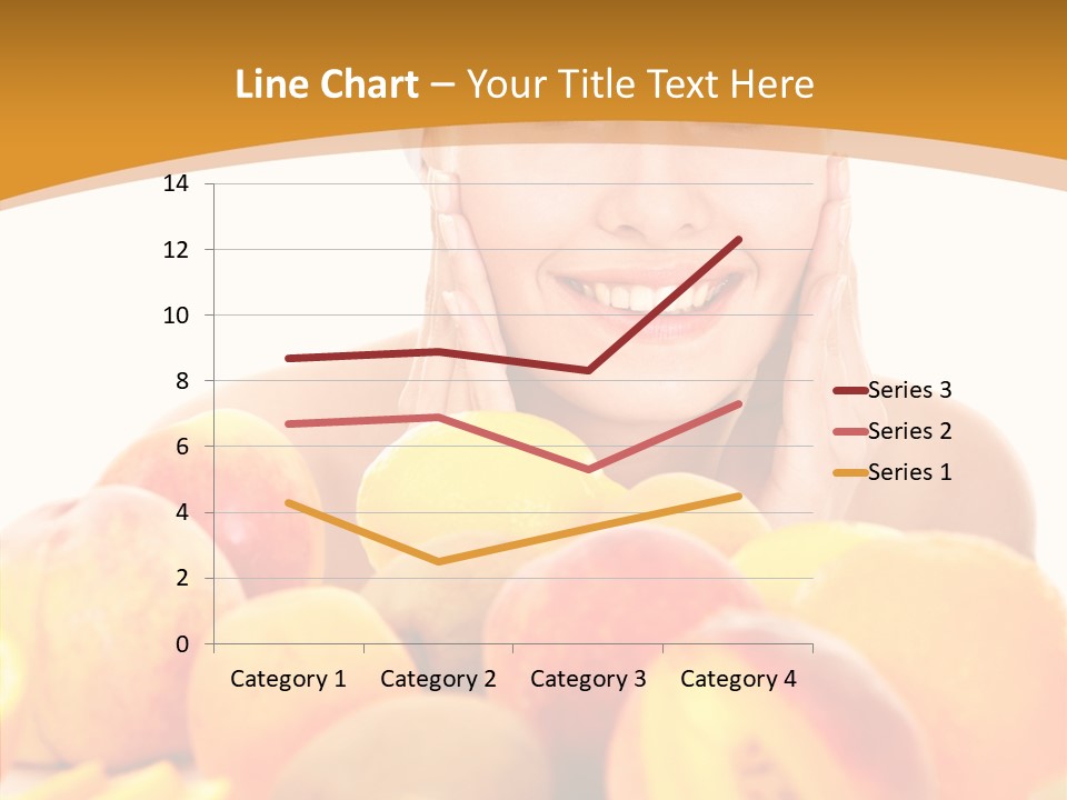Exfoliate Beauty Apricot PowerPoint Template