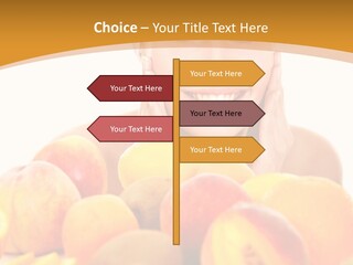Exfoliate Beauty Apricot PowerPoint Template