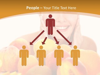 Exfoliate Beauty Apricot PowerPoint Template