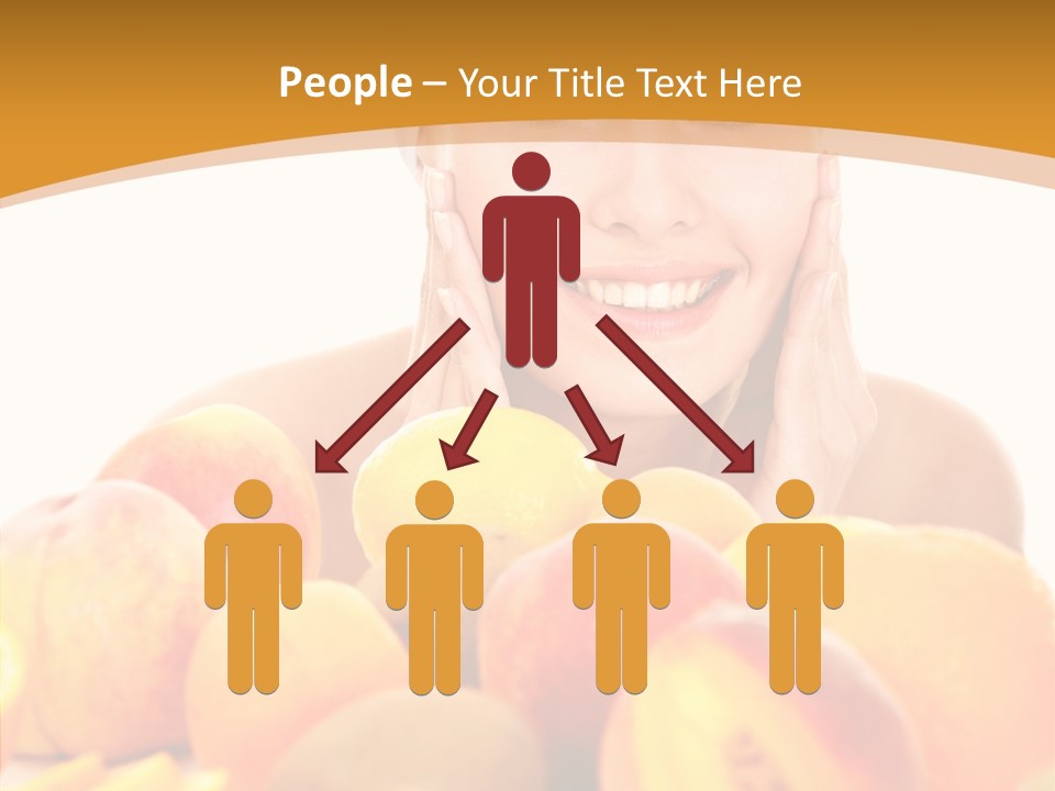 Exfoliate Beauty Apricot PowerPoint Template