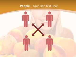 Exfoliate Beauty Apricot PowerPoint Template