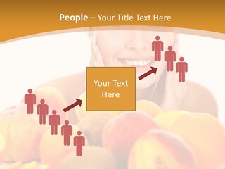 Exfoliate Beauty Apricot PowerPoint Template