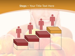 Exfoliate Beauty Apricot PowerPoint Template
