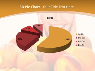 Exfoliate Beauty Apricot PowerPoint Template