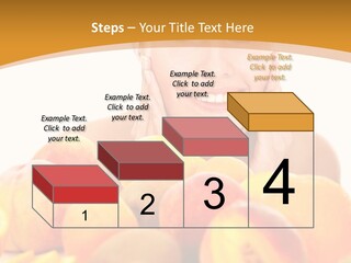 Exfoliate Beauty Apricot PowerPoint Template