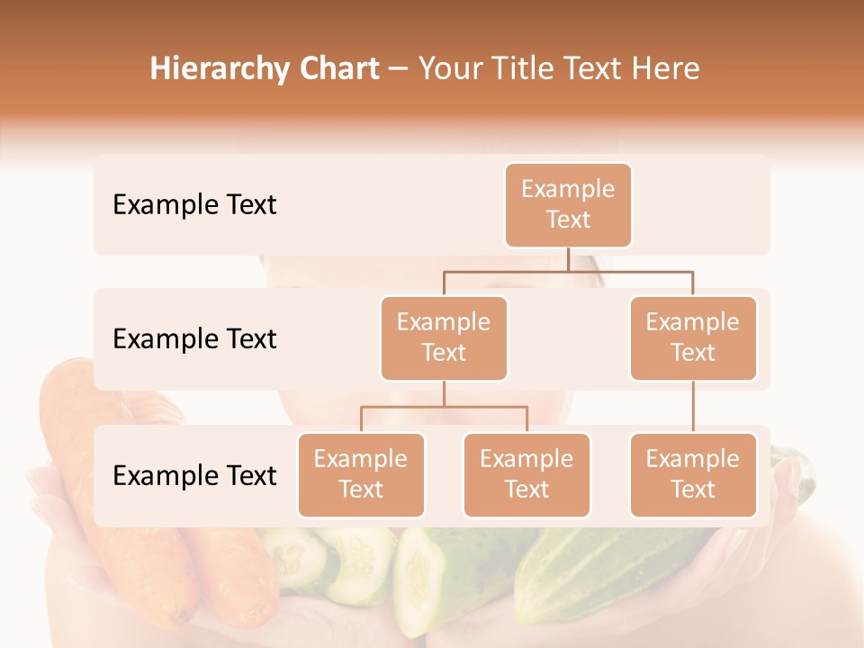 Massage Cucumber Woman PowerPoint Template