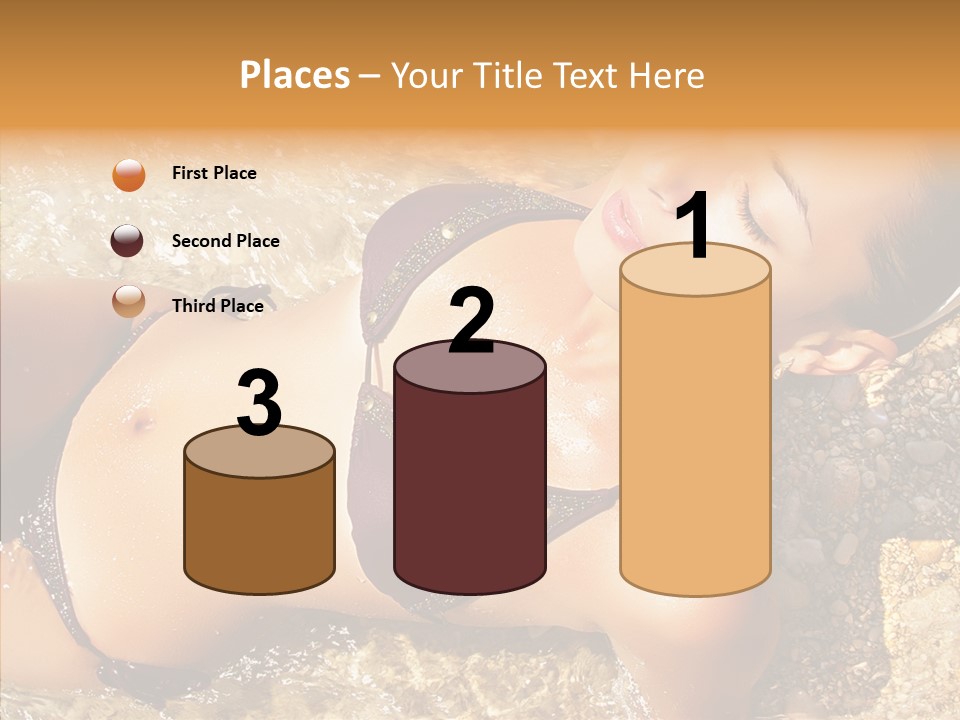 Pretty Island Summer PowerPoint Template