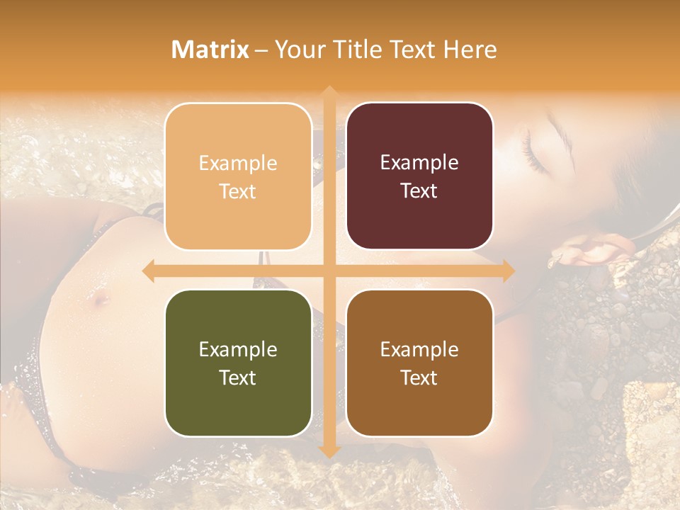 Pretty Island Summer PowerPoint Template