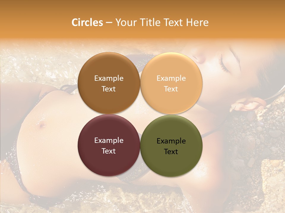 Pretty Island Summer PowerPoint Template