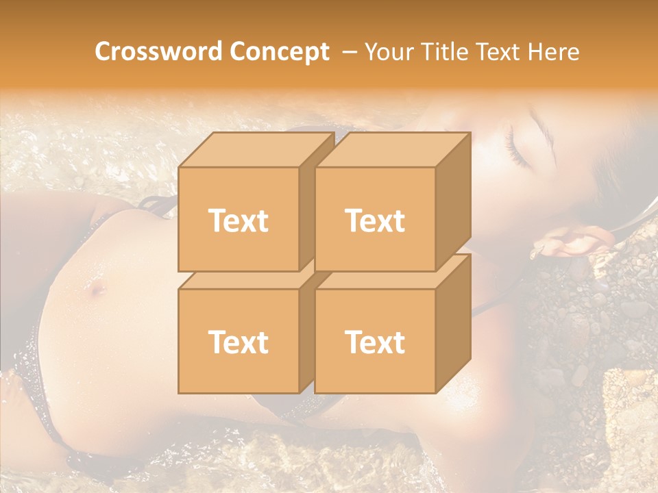 Pretty Island Summer PowerPoint Template