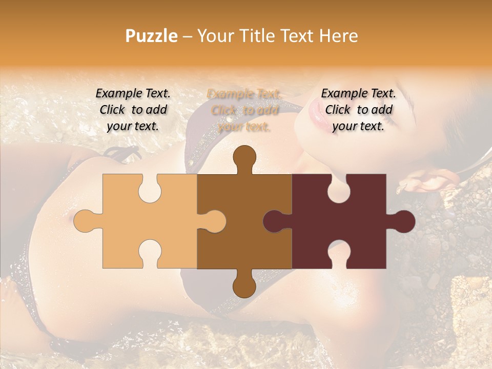 Pretty Island Summer PowerPoint Template