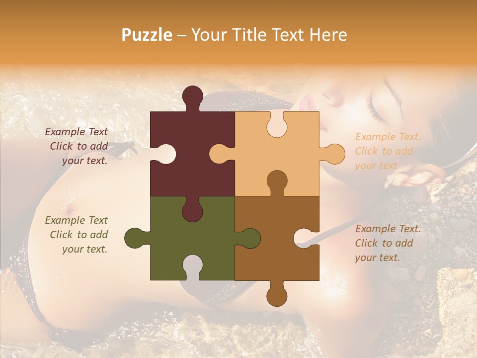 Pretty Island Summer PowerPoint Template