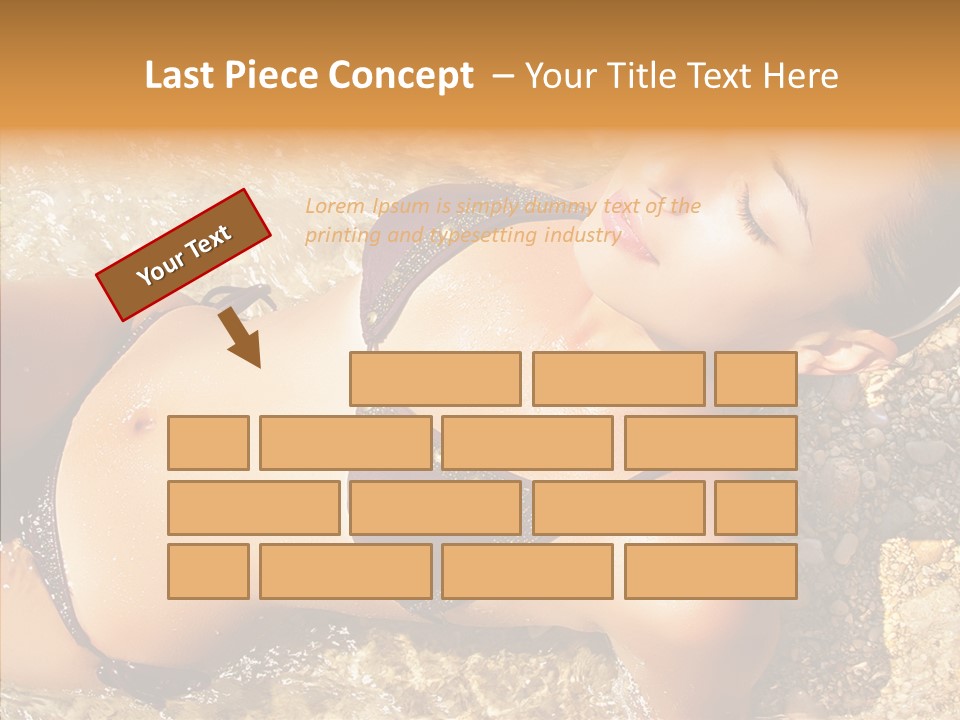 Pretty Island Summer PowerPoint Template