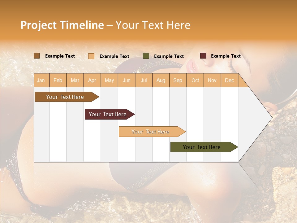 Pretty Island Summer PowerPoint Template